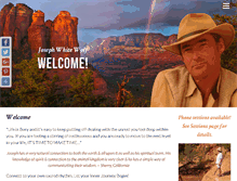 Tablet Screenshot of josephwhitewolf.net